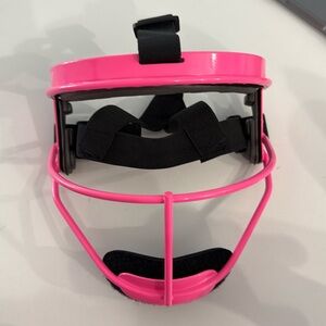 Softball kids infielder Facemask Pink